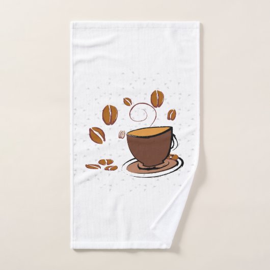 Koffie Liefde Handdoek (Handdoek)