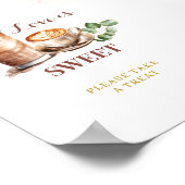 Koffie Liefde is Brouwen Liefde is Sweet Party Sig Poster (Hoek)