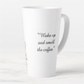 koffie & liefde latte mok (Rechterhoek)