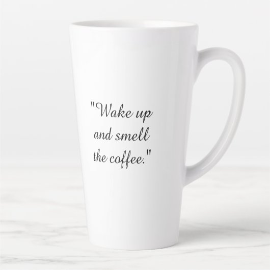 koffie & liefde latte mok (Rechts)