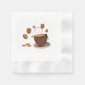 Koffie Liefde Servet (Voorkant)