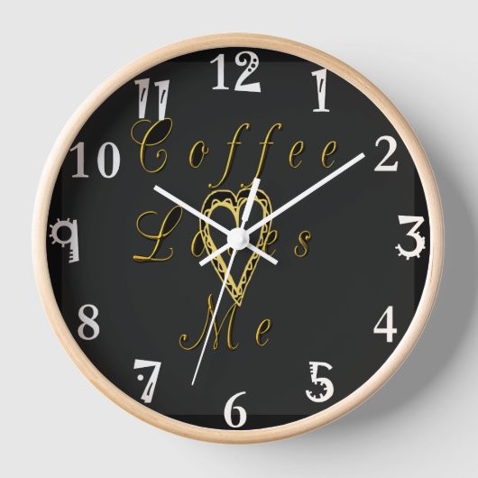 Koffie liefdes Ik hou van koffie (Voorkant)