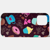 Koffie Liefhebber Bekers & Cupcakes Case-Mate iPhone Case (Achterkant (horizontaal))