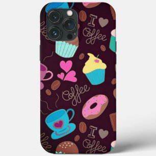 Koffie Liefhebber Bekers & Cupcakes Case-Mate iPhone Case