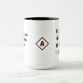 Koffie Liefhebber Geschenk Mok | Aangepaste Naam & (Midden)