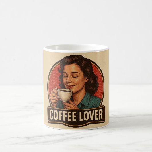 Koffie Liefhebber Mok. Koffiemok (Center)