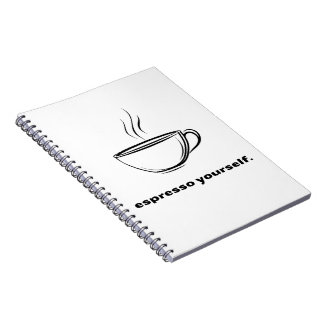 Koffie Liefhebber Notitieboek 'Espresso Yourself'