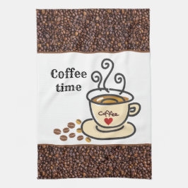 Koffie Liefhebber / Thuis Koffiebar Hand of  Theedoek