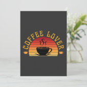 KOFFIE LIEFHEBBERS KAART (Staand voorkant)