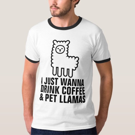 KOFFIE & LLAMAS T-Shirts (Voorkant)