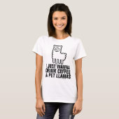 KOFFIE & LLAMAS T-Shirts (Voorkant volledig)