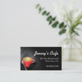 Koffie-logo Klantenkaartje (Staand voorkant)