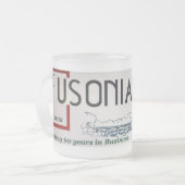 Koffie-logo mok (Voorkant links)