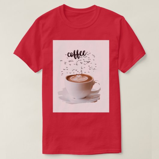 koffie-logo t-shirt (Design voorkant)