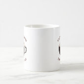 Koffie loopt elke dag koffiemok (Center)