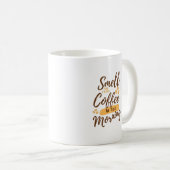 Koffie loopt elke dag koffiemok (Voorkant rechts)