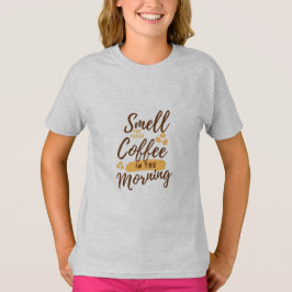 Koffie loopt elke dag t-shirt
