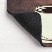  koffie Lover Funny Quote Muismat (Hoek)