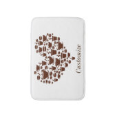 Koffie Lover Heart Thunder_Cove Badmat (Voorkant Verticaal)