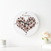 Koffie Lover Heart Thunder_Cove Grote Klok (Huis)