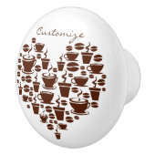 Koffie Lover Heart Thunder_Cove Keramische Knop (Rechts)