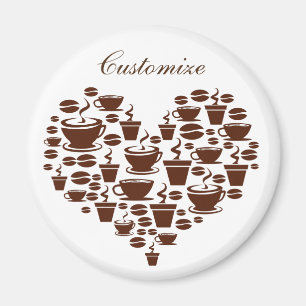 Koffie Lover Heart Thunder_Cove Magneet