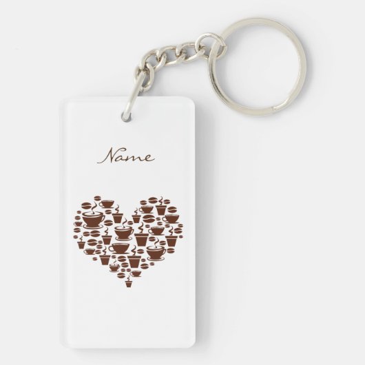 Koffie Lover Heart Thunder_Cove Sleutelhanger (achterkant)