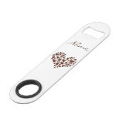 Koffie Lover Heart Thunder_Cove Speed Flessenopener (Voorkant Gekanteld)
