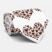 Koffie Lover Heart Thunder_Cove Stropdas (Opgerold)