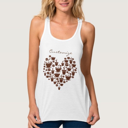 Koffie Lover Heart Thunder_Cove Tanktop (Voorkant)