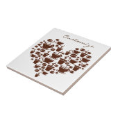Koffie Lover Heart Thunder_Cove Tegeltje (Zijkant)