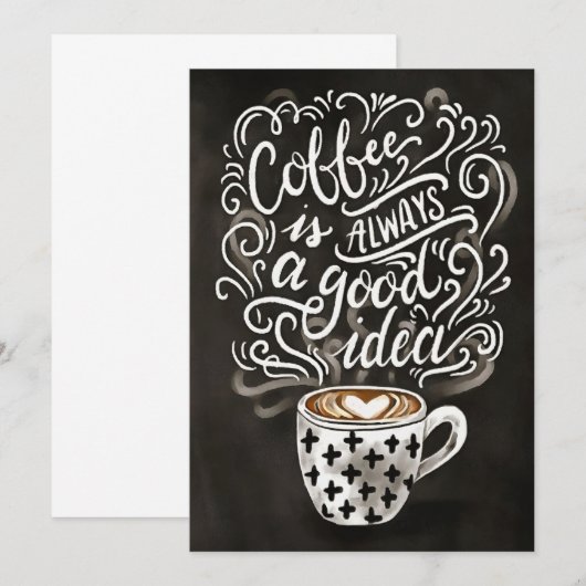 Koffie Lover Koffie op weg Goede ideeën Kaart