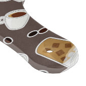 Koffie Lover Pattern Brown/Grey Snijplank (Hoek)