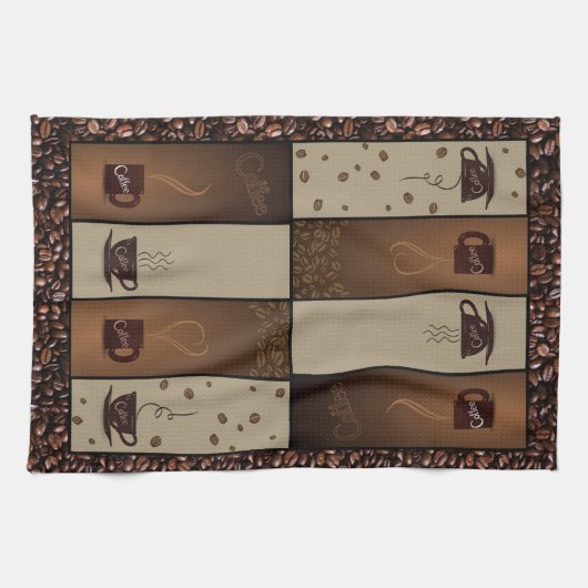 Koffie Lovers Kitchen Towel Theedoek (Horizontaal)