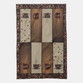 Koffie Lovers Kitchen Towel Theedoek (Verticaal)