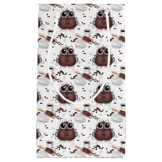Koffie Lovers Night Owl Klein Cadeauzakje (Voorkant)