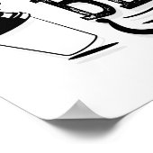 Koffie maakt alles beter - Barista Poster (Hoek)