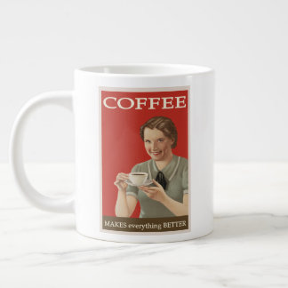 koffie maakt ALLES beter Grote Koffiekop
