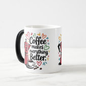 Koffie Maakt Alles Beter Magische Mok (Voorkant links)