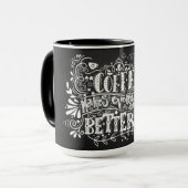 Koffie maakt alles beter mok (Voorkant links)