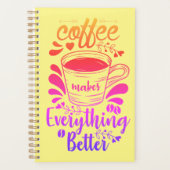Koffie maakt alles beter planner (Voorkant)