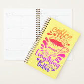 Koffie maakt alles beter planner (Display)