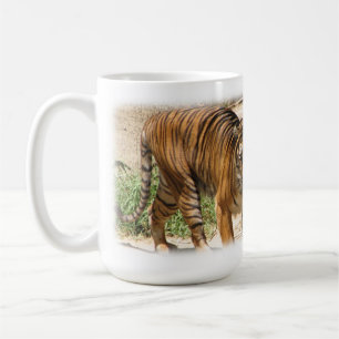 Koffie maakt de Tijger wakker! Koffiemok