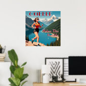 Koffie Maakt Deze Hardloop Mogelijk Poster (Thuiskantoor)