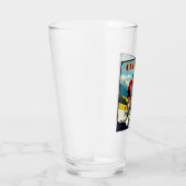 Koffie maakt dit mogelijk fietsen glas (Rechts)