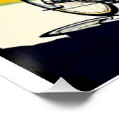 Koffie maakt dit mogelijk fietsen perfect poster (Hoek)