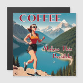 Koffie maakt dit rennen mogelijk (Voorkant / Achterkant)