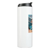 Koffie maakt dit rennen mogelijk thermosbeker (Gedraaid links)