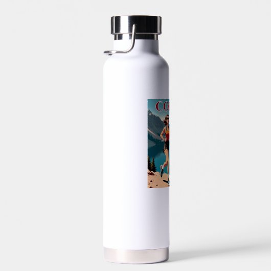 Koffie maakt dit rennen mogelijk waterfles (Rechts)