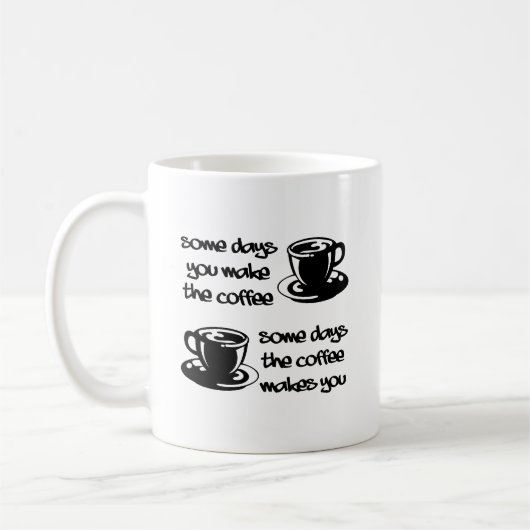 Koffie Maakt Je Grappig Mok (Links)
